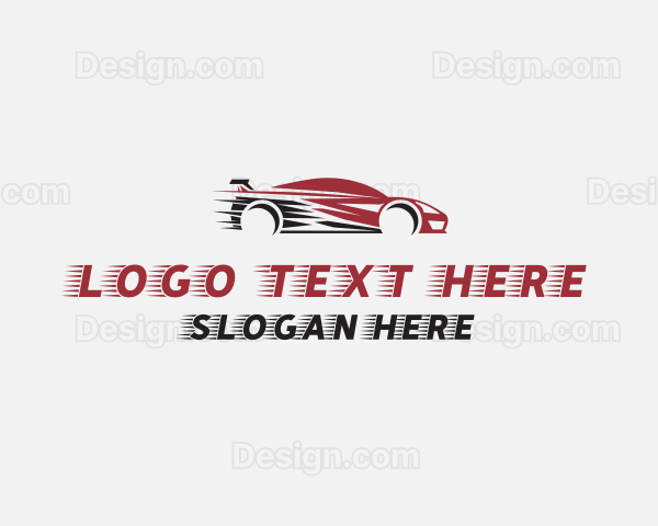 Fast Car Racing Logo