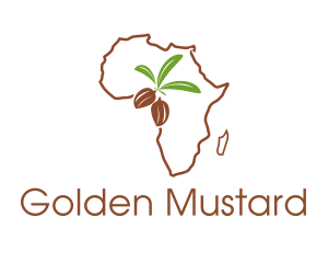 African Cocoa Agriculture  logo design