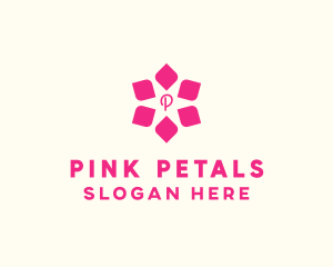 Star Flower Petals logo design