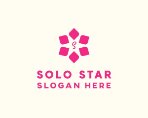 Star Flower Petals logo design