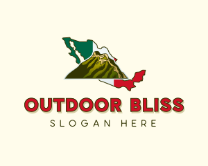 Mexico Outdoor Mountain logo design