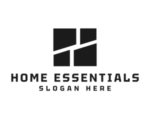 Home Improvement Tiles logo design