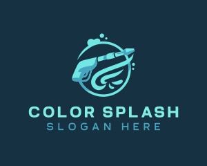 Splash Pressure Washer logo design