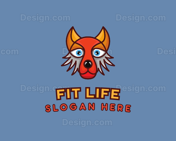 Animal Canine Wolf Logo