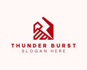 Electricity Thunder Bolt logo design