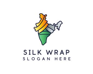 Colorful Indian Outline logo design