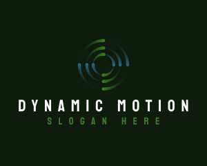 Ai Spiral Motion logo design