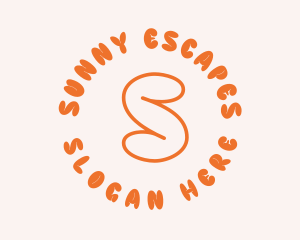 Quirky Fun Bubble logo