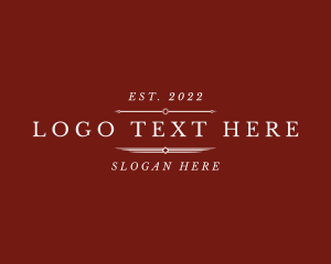 Elegant Upscale Business logo