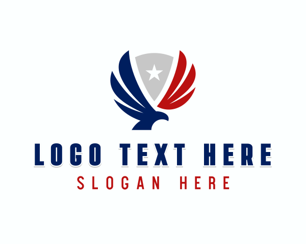 Bald Eagle logo example 2