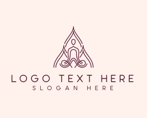 Therapy - Yoga Fitness Therapy logo design