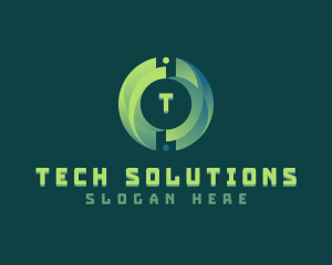 Software Developer Technology logo design