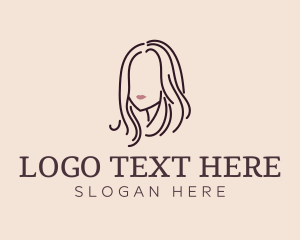 Beautiful Hair Woman logo