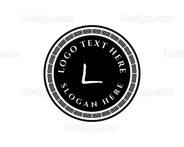 Oriental Fashion Boutique Circle Logo