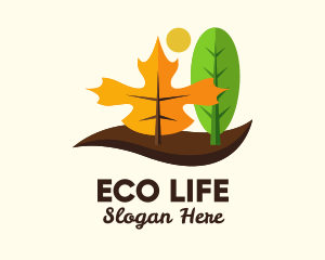 Nature Eco Park  logo design