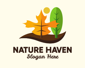 Nature Eco Park  logo design