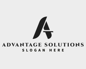 Fashion Boutique Letter A logo design