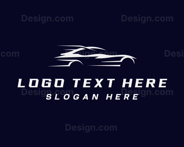 Fast Car Racing Logo