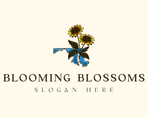 Maryland Nature Flower logo design