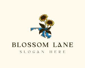 Maryland Nature Flower logo design