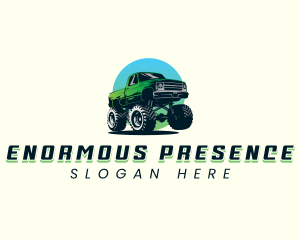 Automotive Monster Truck logo design