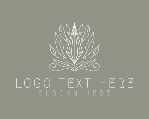 Elegant Diamond Crystal logo