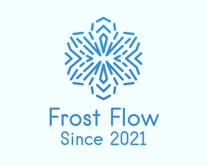 Cooling Winter Frost logo design