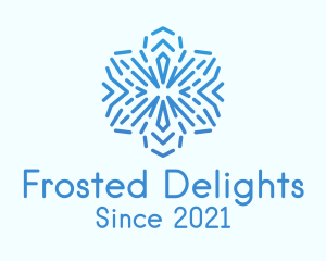 Cooling Winter Frost logo design