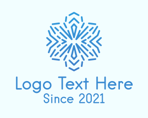 Glacier - Cooling Winter Frost logo design