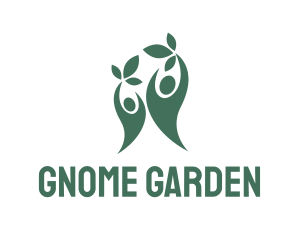 Garden Leaves Charity  logo design