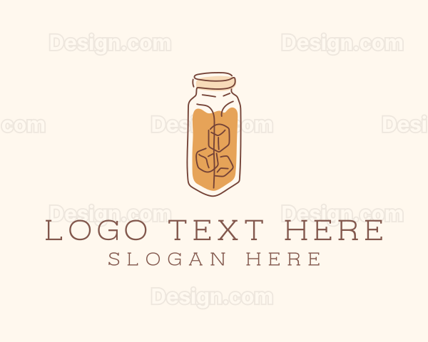 Iced Tea Coffee Logo