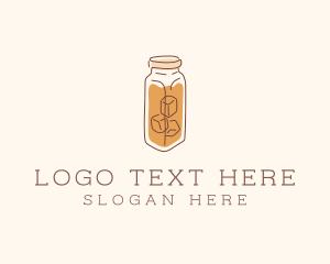 Iced Tea Coffee Logo