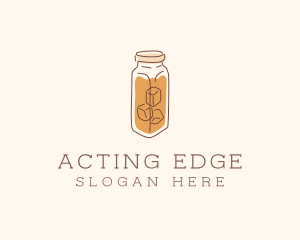 Iced Tea Coffee logo design