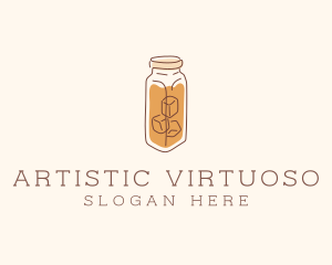 Iced Tea Coffee logo design