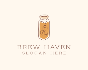 Iced Tea Coffee logo design