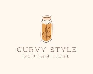 Iced Tea Coffee logo design