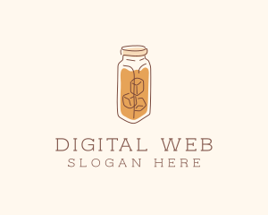 Iced Tea Coffee logo design