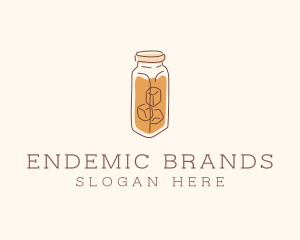 Iced Tea Coffee logo design