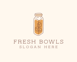 Iced Tea Coffee logo design