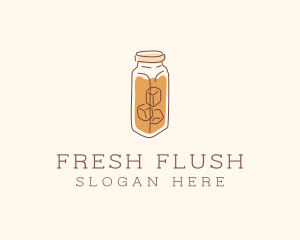 Iced Tea Coffee logo design