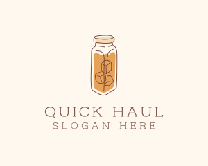 Iced Tea Coffee logo design