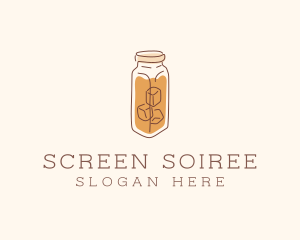 Iced Tea Coffee logo design