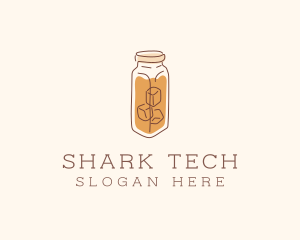 Iced Tea Coffee logo design