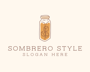 Iced Tea Coffee logo design