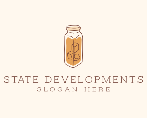 Iced Tea Coffee logo design