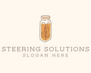 Iced Tea Coffee logo design