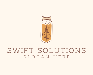 Iced Tea Coffee logo design