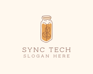 Iced Tea Coffee logo design