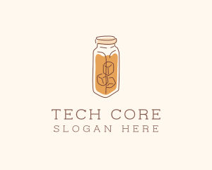 Iced Tea Coffee logo design