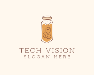 Iced Tea Coffee logo design